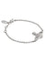 Mini Bas Relief Chain Bracelet - Silver