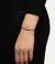 Mini Bas Relief Chain Bracelet - Silver