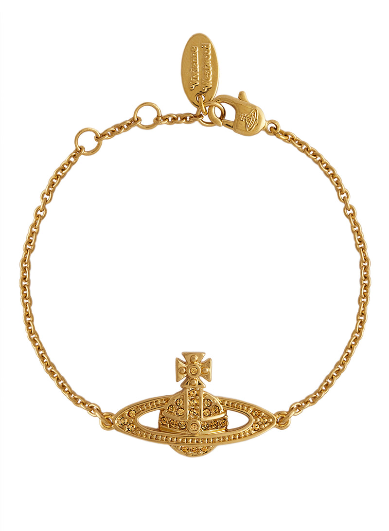 Mini Bas Relief Chain Bracelet - Gold - 61020051-02R121-CN