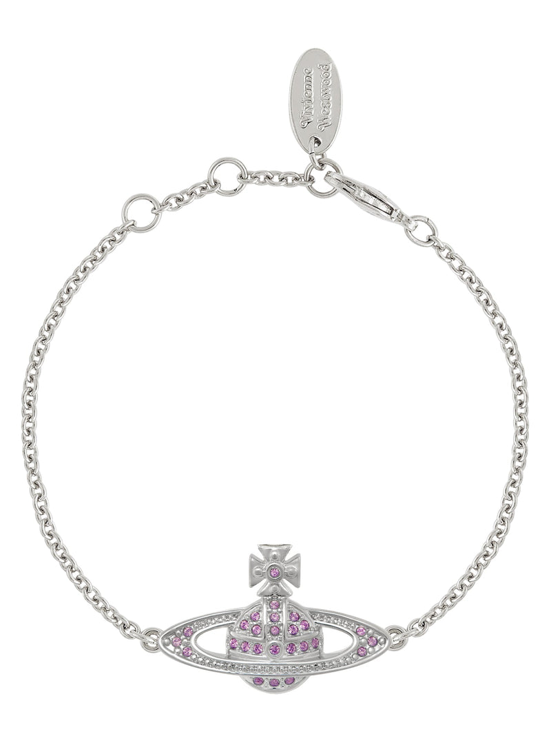 Mini Bas Relief Chain Bracelet - Silver