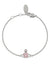 Reina Small Bracelet - Silver/Champagne - 61020056-02P720