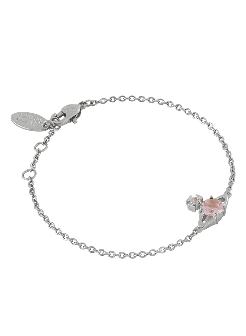 Reina Small Bracelet - Silver/Champagne - 61020056-02P720