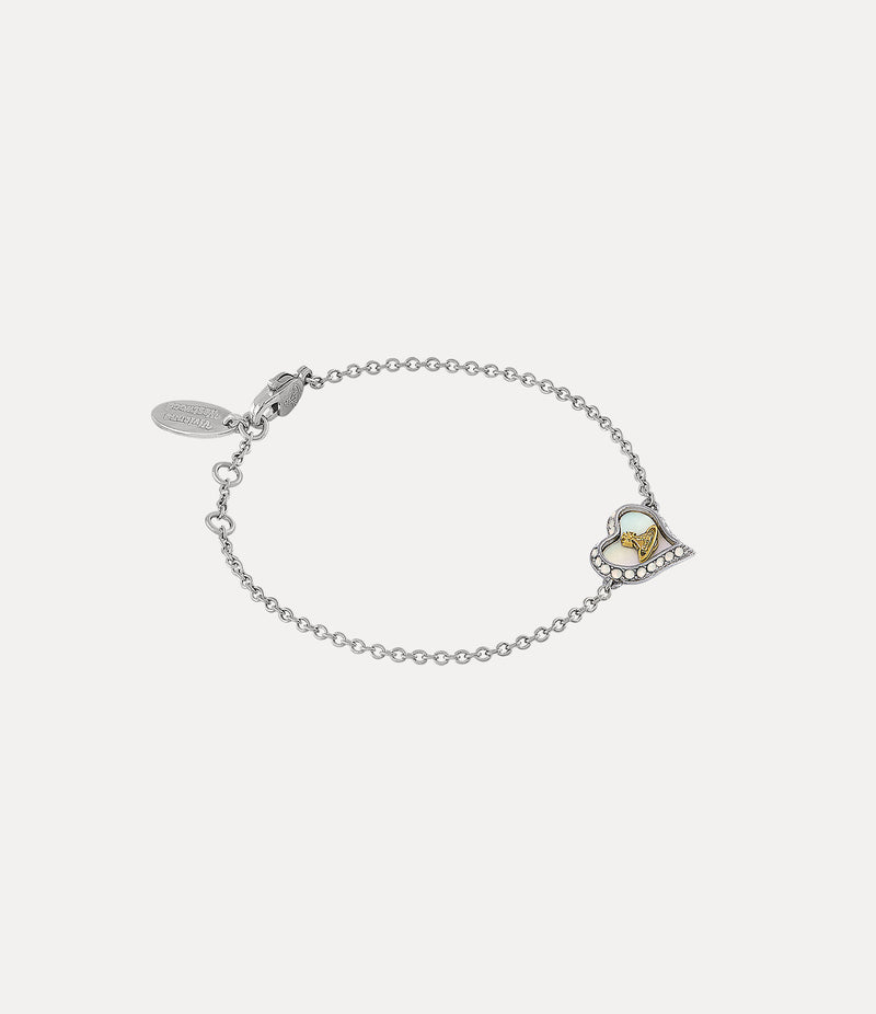 Petra Bracelet - Silver/Gold/White - 61020060-02P556