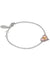 Petra Bracelet - Silver/Gold/Coral - 61020060-02P659