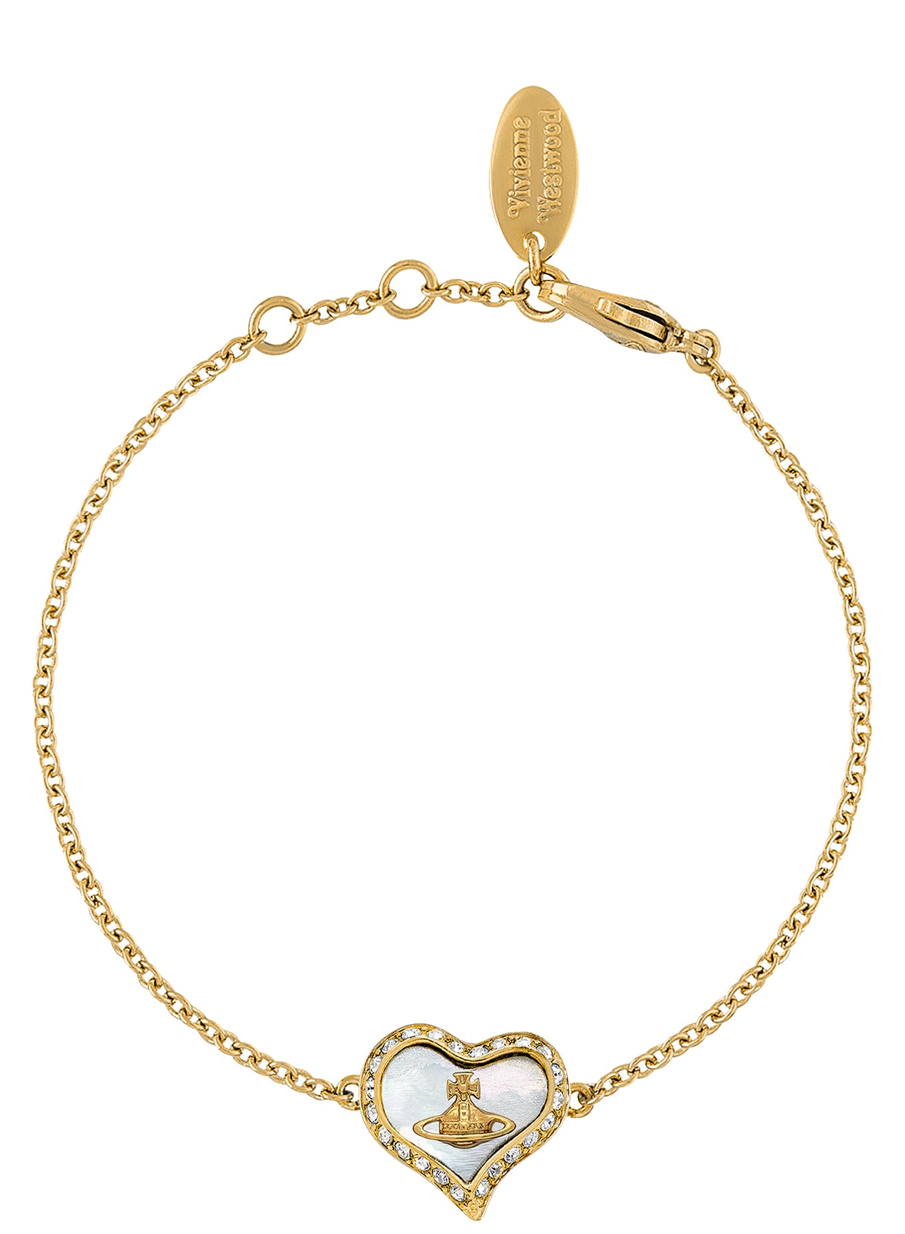 Vivienne Westwood Women's Petra Bracelet - Rhodium Violet