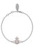 Valentina Orb Bracelet - Silver/Pink - 61020068-02P271