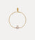 Valentina Orb Bracelet - Gold/White/Mauve - 61020068-02R829
