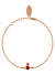 London Orb Bracelet - Rose Gold/Red - 61020146-02G366
