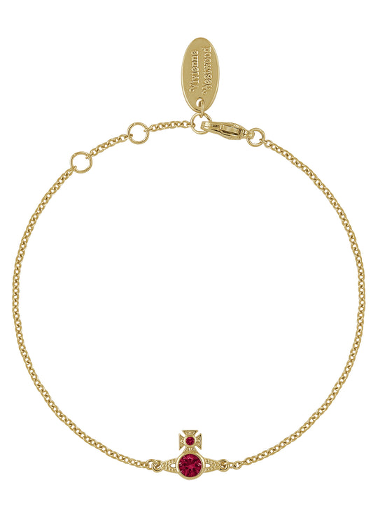 London Orb Bracelet - Gold/Red - 61020146-02R547