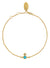 London Orb Bracelet - Gold/Turquoise - 61020146-02R702-SM