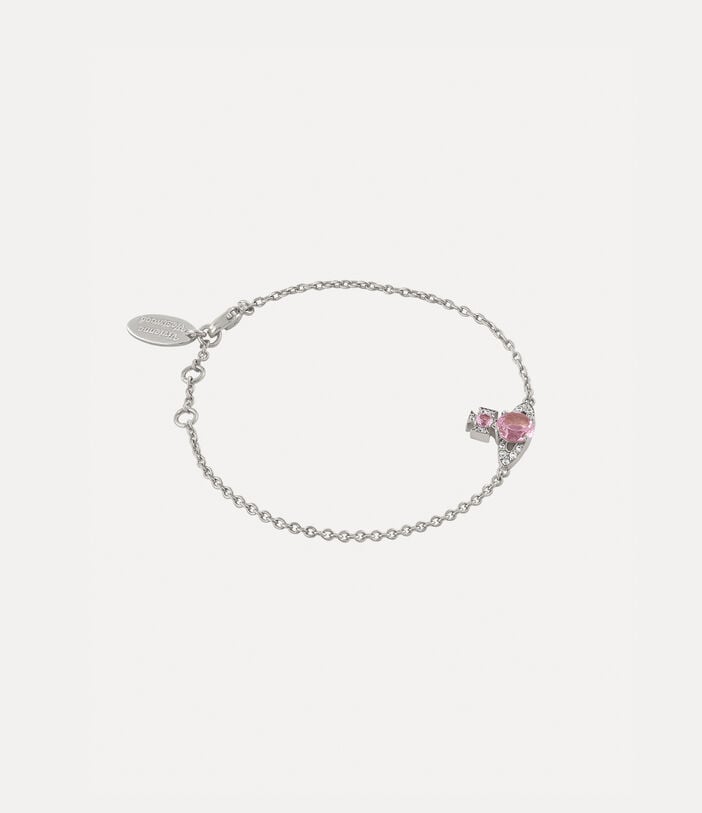 Ismene Bracelet - Silver/Pink - 61020160-02P354-IM