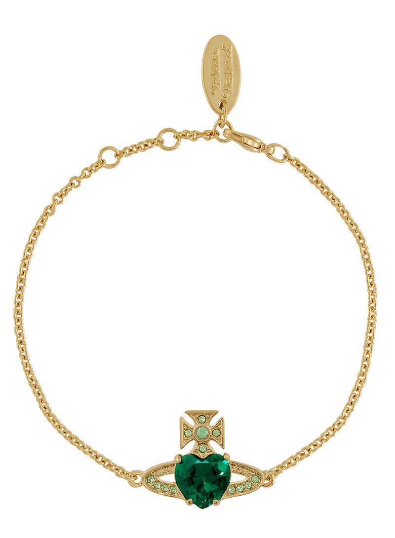 Ariella Bracelet - Gold/Emerald Green - 6102020Q-02RA18
