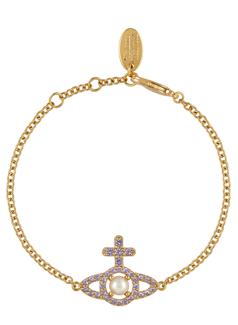Olympia Pearl Chain Bracelet - Gold