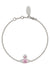 Ismene Bracelet - Silver/Pink - 6102022I-02P271-SM