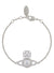 Norabelle Bracelet - Silver/White - 6102022J-02P102-SM