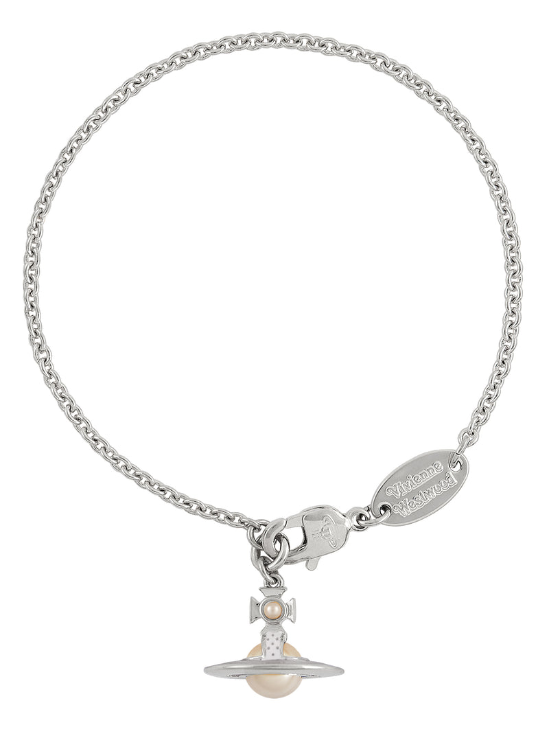 Simonetta Bracelet - Silver/White - 6102023W-02P113