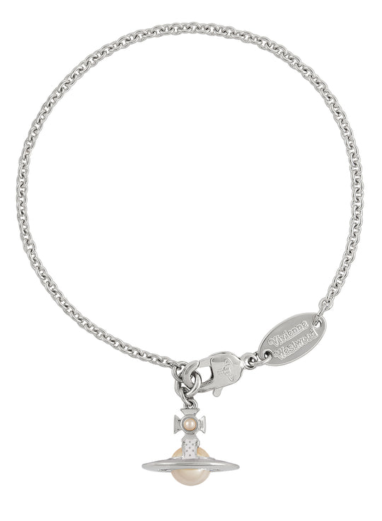 Simonetta Bracelet - Silver/White - 6102023W-02P113