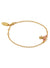 Simonetta Bas Relief Bracelet - Gold/Pink - 6102023X-02R752