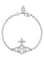 Olympia CZ Bracelet - Silver - 61020263-02P102