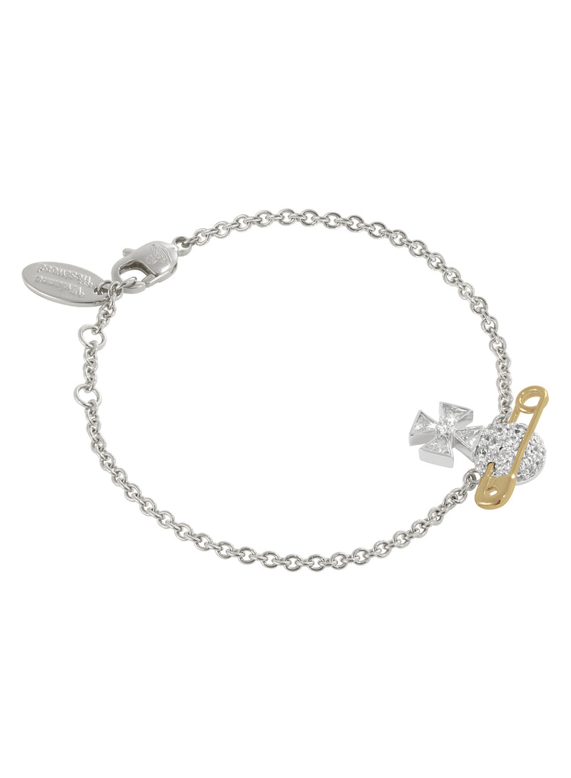 Hectorina Bracelet - Silver/Gold - 6102026O-02P133