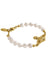 Mini Bas Relief Pearl Bracelet - Gold - 61030001-R122-CN