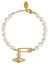 Lucrece Pearl Bracelet - Gold - 61030053-02R233-IM