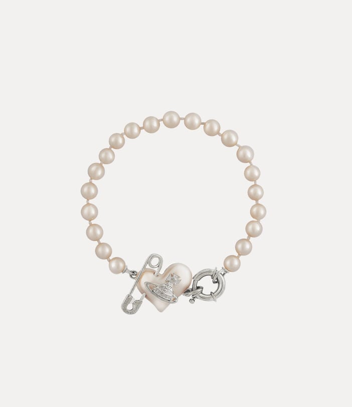 Orietta Pearl Bracelet - Silver - 6103007A-02P103-IM