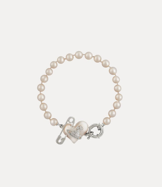 Orietta Pearl Bracelet - Silver - 6103007A-02P103-IM