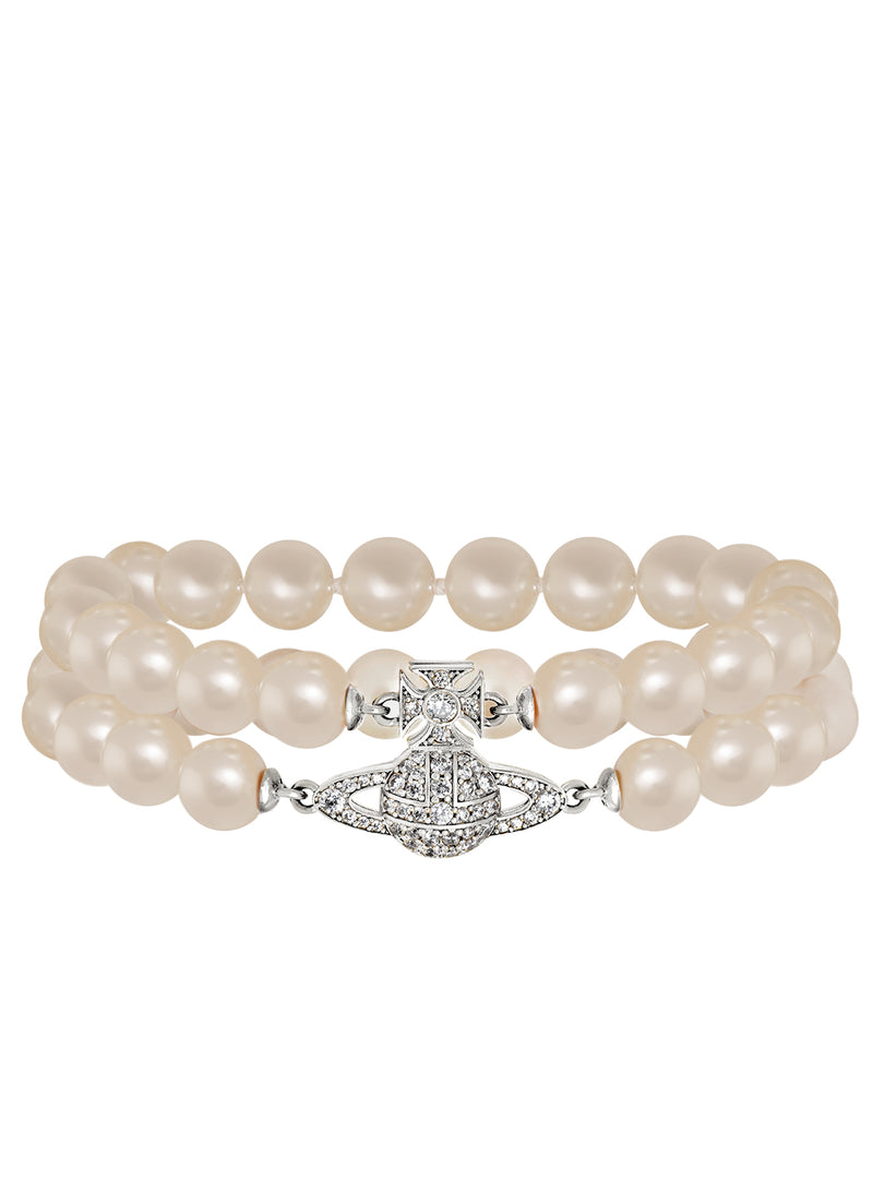 Graziella Pearl Bracelet - Silver - 6103008K-02P132-W2