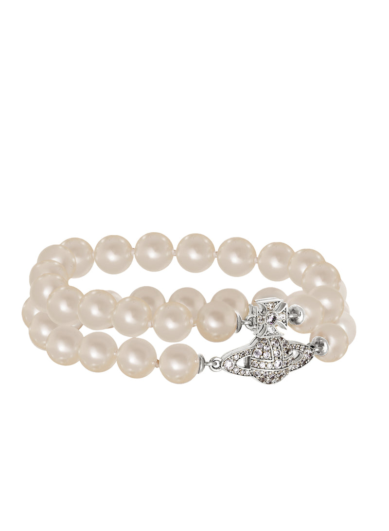 Graziella Pearl Bracelet - Silver - 6103008K-02P132-W2