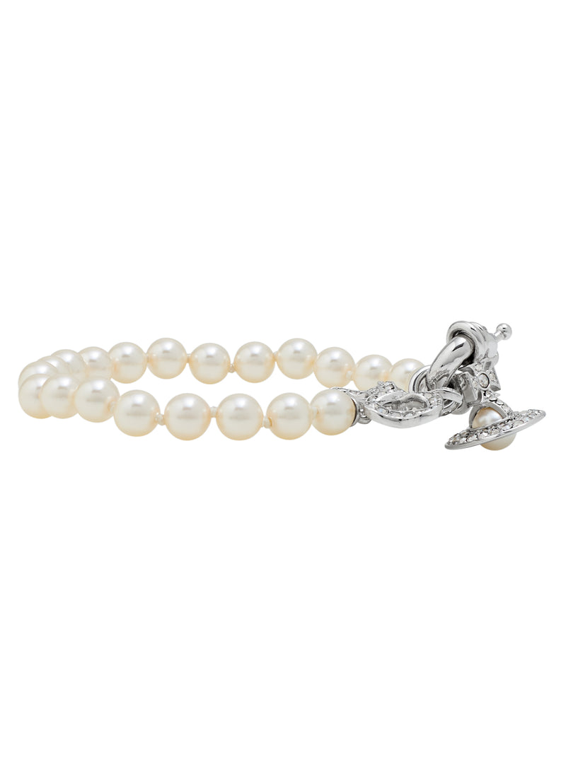 Rigoberta Pearl Bracelet - Silver - 61030091-02P699-W1