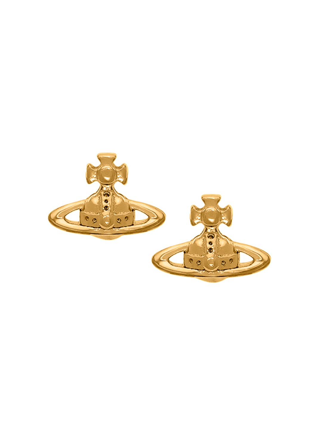 Vivienne westwood deals gold studs