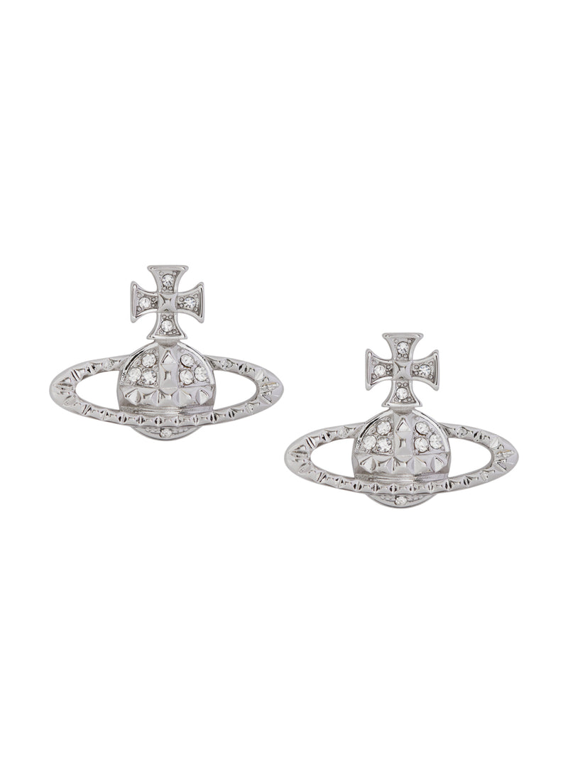 Mayfair Bas Relief Earrings - Silver - 62010029-W110-MY