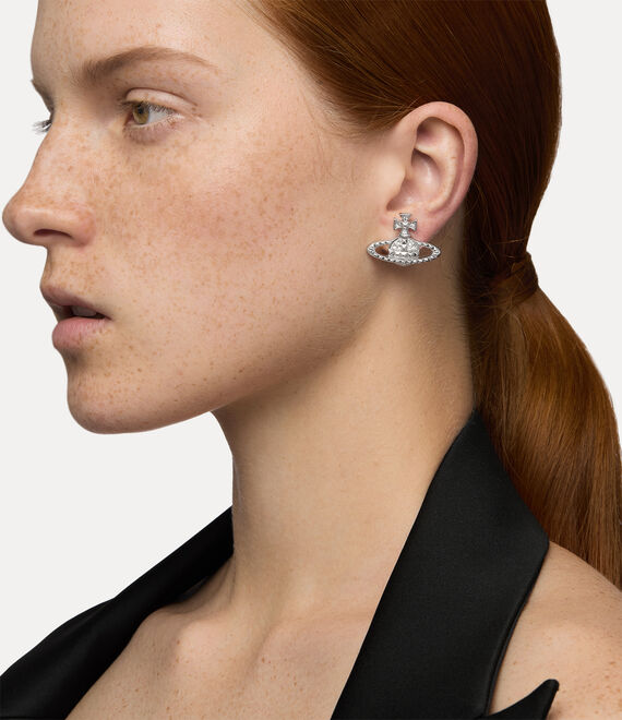 Mayfair Bas Relief Earrings - Silver - 6201035E-02W110 – Sarah Layton
