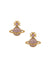 Tamia Earrings - Gold/Pink - 62010036-02R456-SM