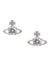 Reina Stud Earrings - Silver -  62010070-02P102-SM