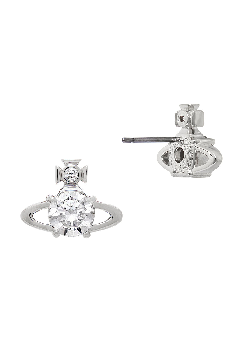 Reina Stud Earrings - Silver -  62010070-02P102-SM