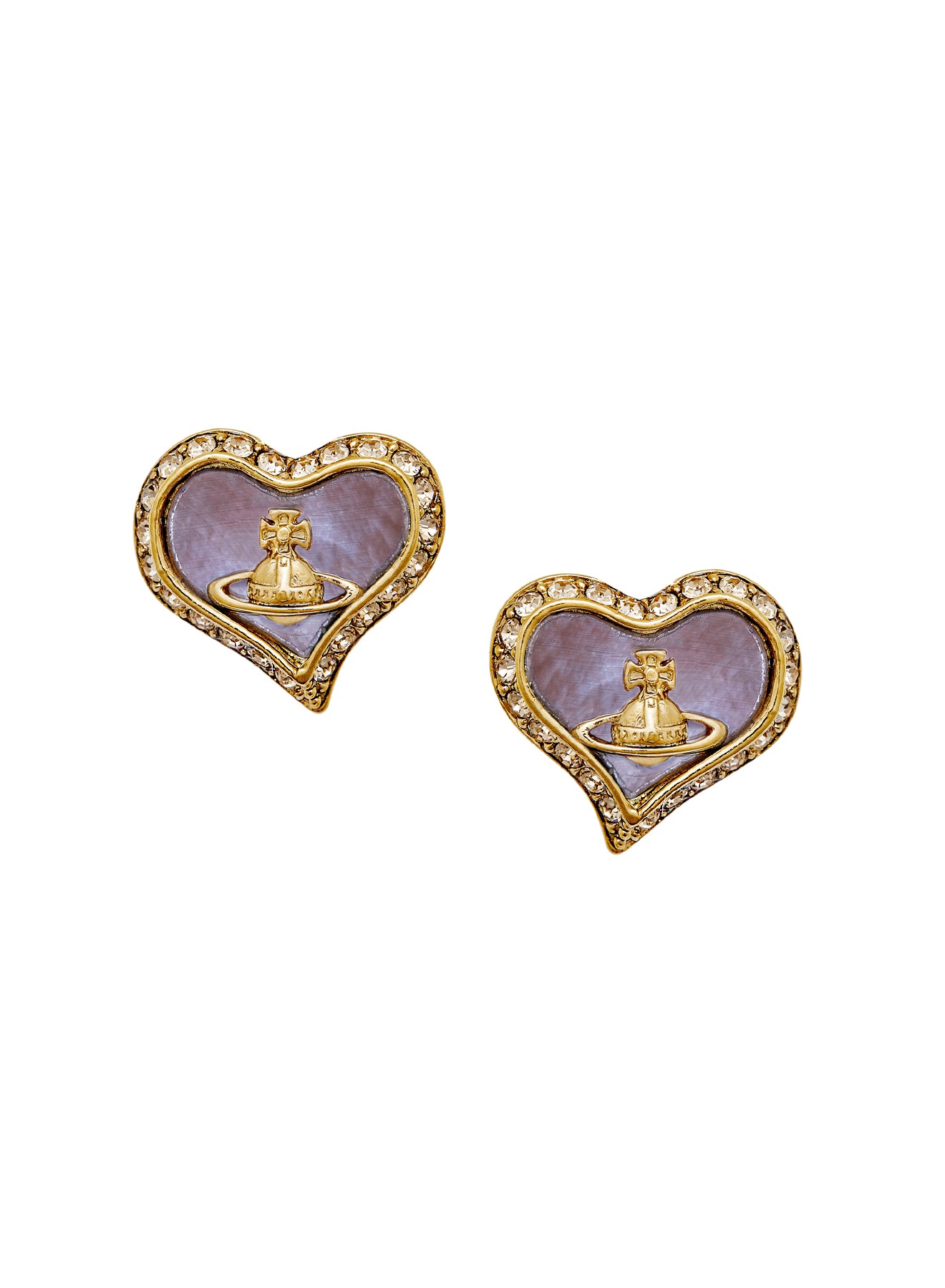 Petra Earrings - Gold/Lavender Pearl - 62010074-02R608-IM – Sarah