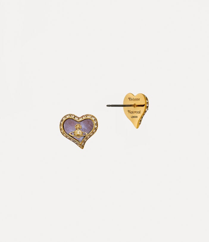 Petra Earrings - Gold/Lavender Pearl - 62010074-02R608-IM – Sarah