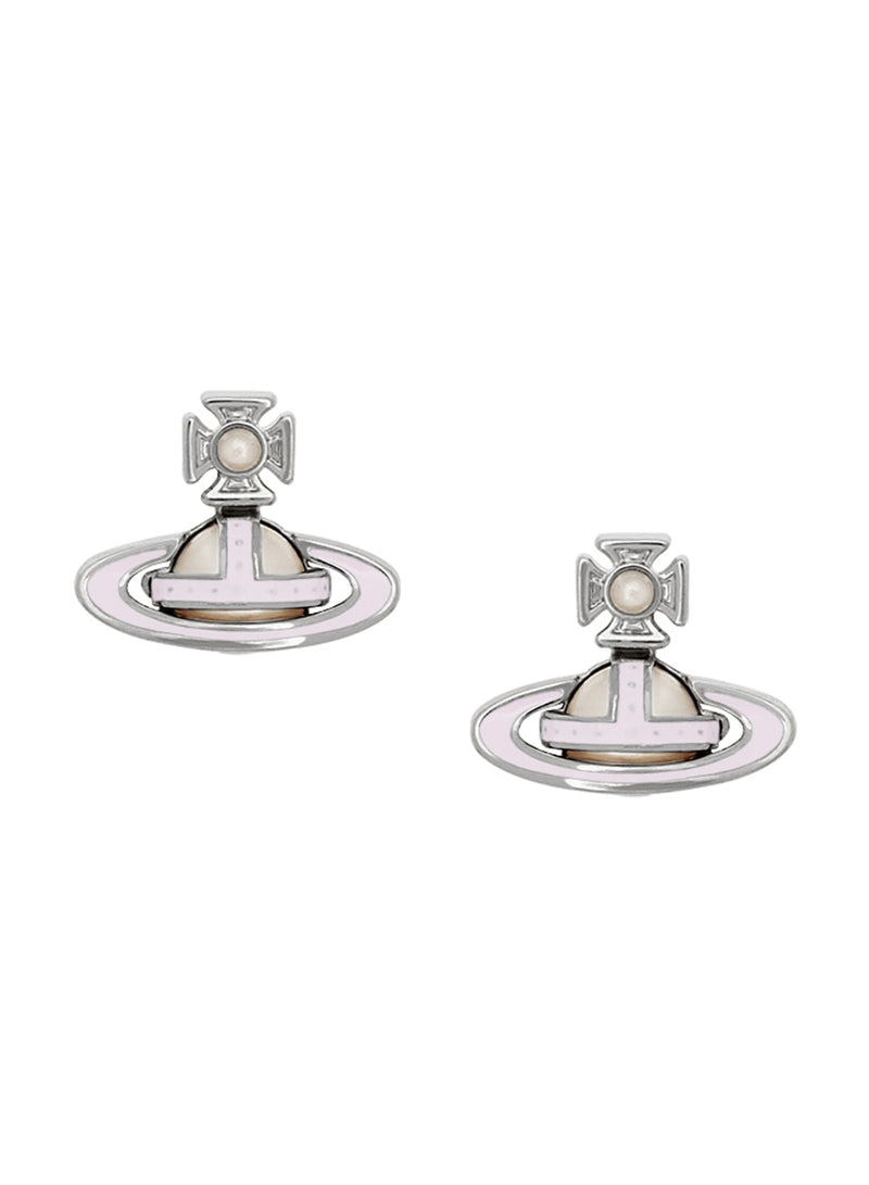 Simonetta Bas Relief Earrings - Silver