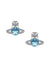 Ariella Stud Earrings - Silver/Blue - 6201031T-02P649