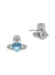 Ariella Stud Earrings - Silver/Blue - 6201031T-02P649
