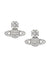 Carmela Bas Relief Earrings - Silver - 6201033A-02P102-SM