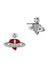 New Diamante Heart Earrings - Silver