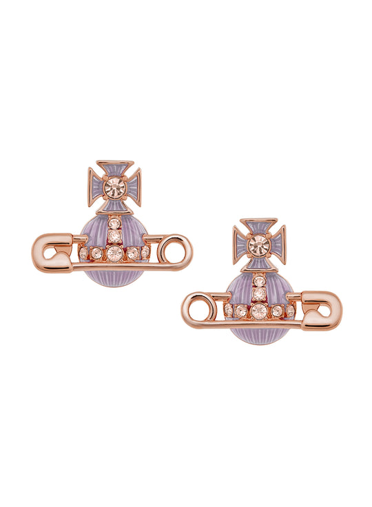 Kitty Earrings - Rose Gold/Rose/Violet - 6201033P-02G394-CN