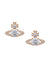 Ismene Earrings - Rose Gold/White - 6201034M-02G103-SM