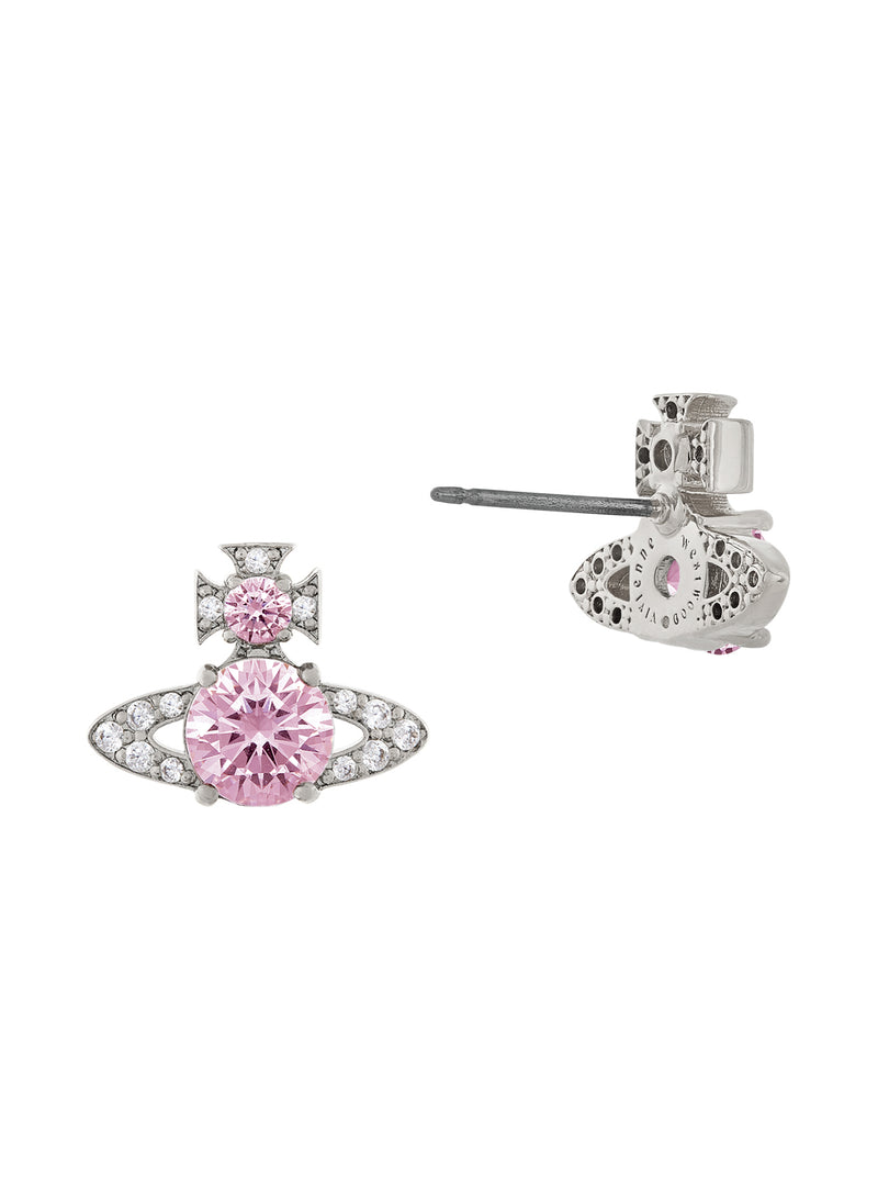Ismene Earrings - Silver/Pink - 6201034M-02P271-SM