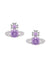Ismene Earrings - Silver/Lavender - 6201034M-02P782