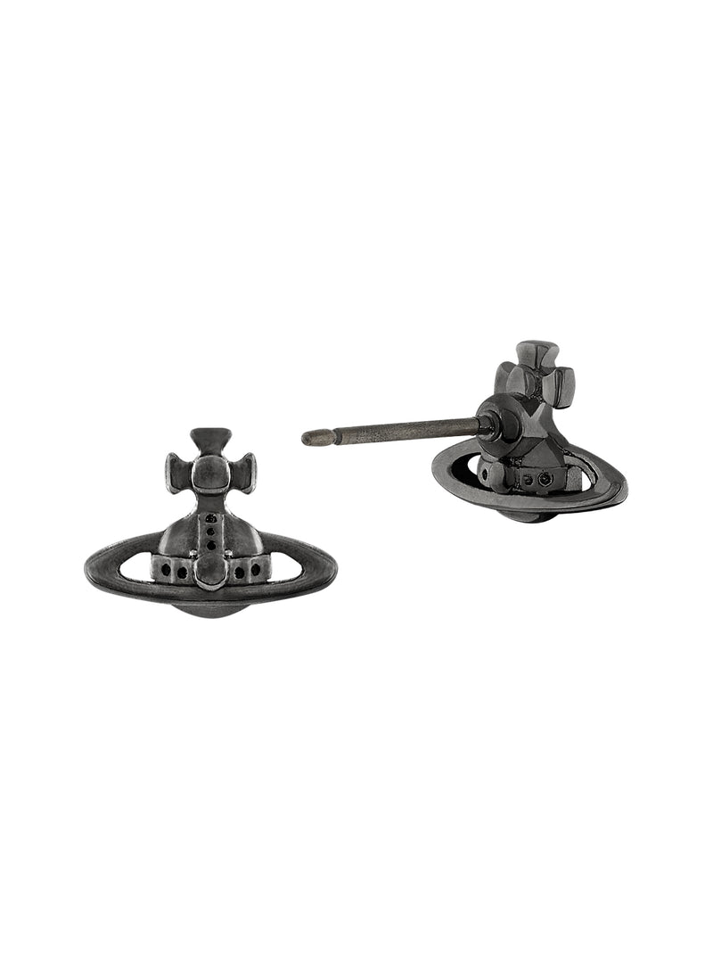 Lorelei Stud Earrings - Ruthenium - 62010359-02S001