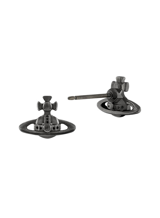 Lorelei Stud Earrings - Ruthenium - 62010359-02S001